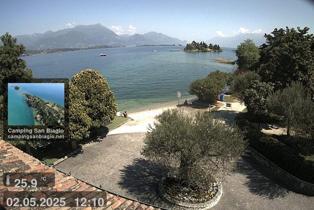 Webcam Manerba, Camping San Biagio