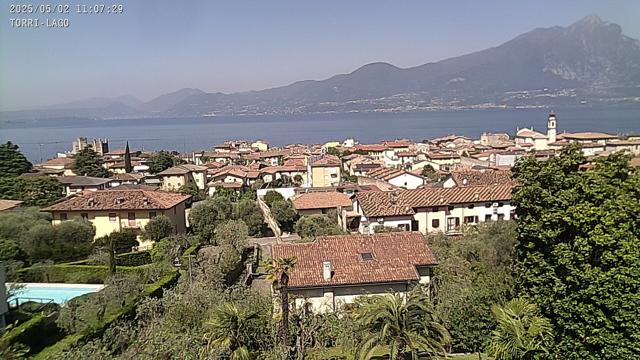 Webcam Torri del Benaco, Blick nach Maderno